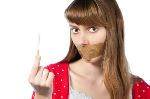Stop smoking concept Stock Photos