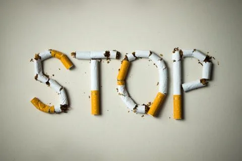 Stop smoking concept Stock-Fotos