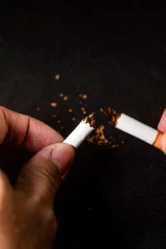 Stop smoking concept Stock Photos