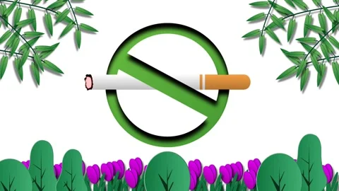 Stop smoking Stock Footage 189416596