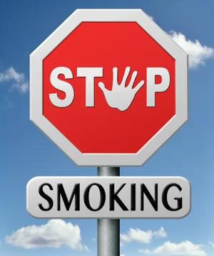 Stop smoking Stock Illustration