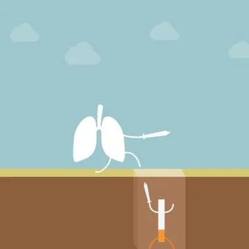 Stop smoking Stock Illustration