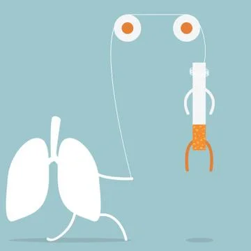 Stop smoking Stock Illustration