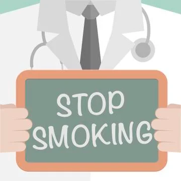 Stop Smoking Stock Illustration