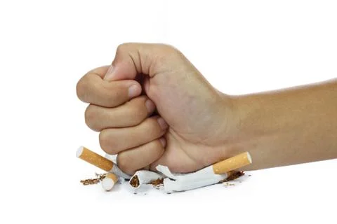 Stop smoking, isolated Foto stock
