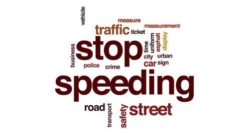 Stop speeding animated word cloud, text design animation. Stock Footage 80934661