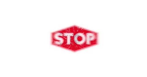 Stop Stamp Stock Footage 307751070