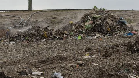Stop the stink demonstration Stock Photos