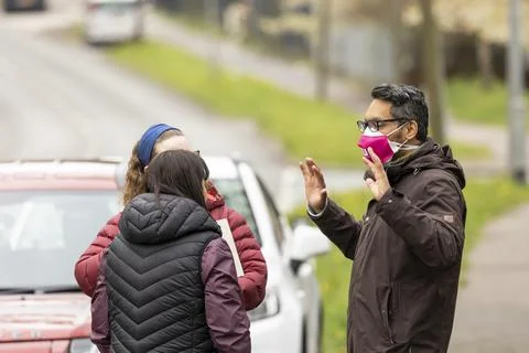 Stop the stink demonstration Stock Photos