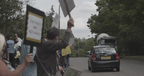 Stop The Stink march Vídeo Stock 172114494