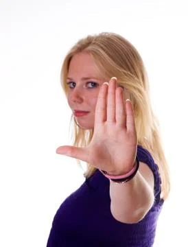 Stop there Foto stock