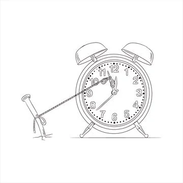 Stop Time concept. Stoping the time in vector illustration. Иллюстрация