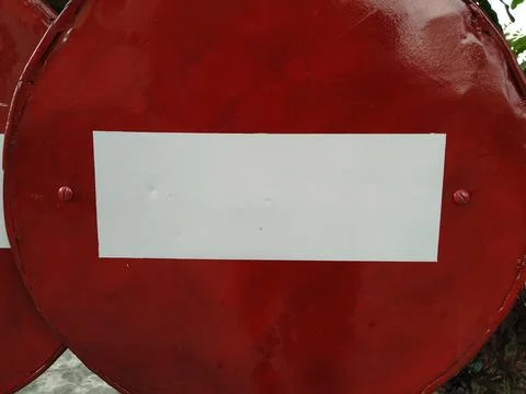 Stop Traffic Sign Foto stock