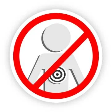 Stop violence sticker Stock Illustration