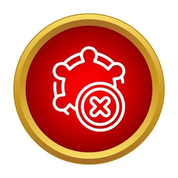 Stop virus prevention icon showing disease protection concept Stock Illustration