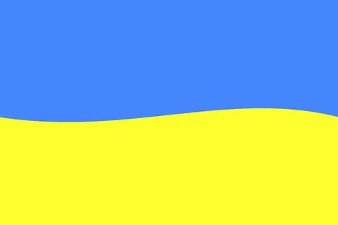 Stop war and No war concept in honor of Ukraine Stock Illustration