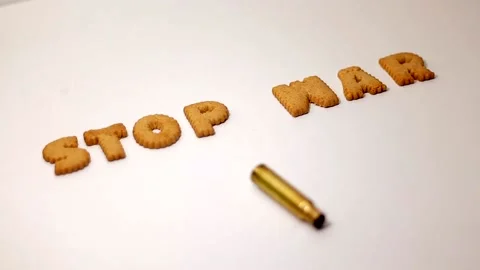 Stop War Cookies 2 Vídeo Stock 171527702