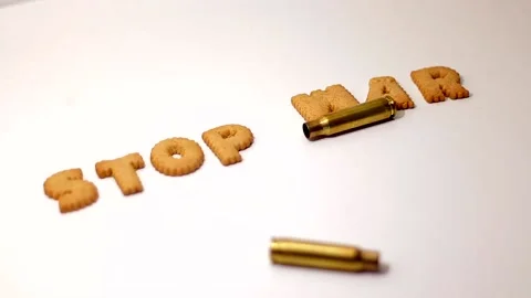 Stop War Cookies 5 Vídeo Stock 171527698