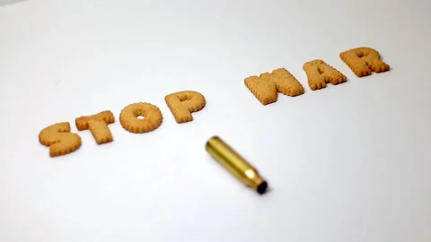 Stop War Cookies 7 Vídeo Stock 171527690