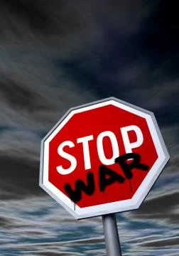 Stop war Stock Illustration