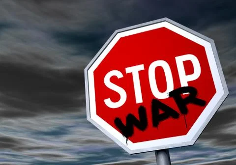 Stop war Stock Illustration