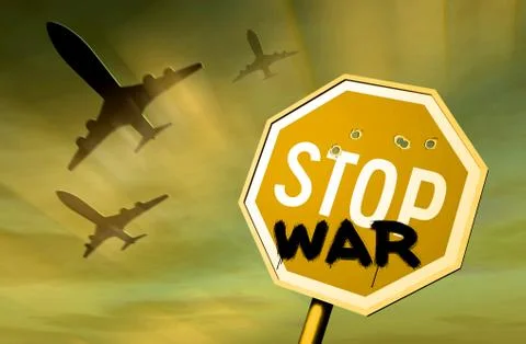 Stop war Stock Illustration