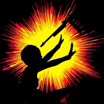 Stop the War Illustrazione stock