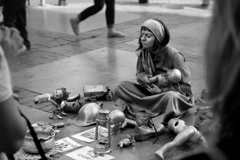 Stop the War Stock-Fotos