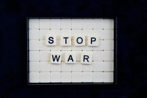 STOP WAR Stock Photos
