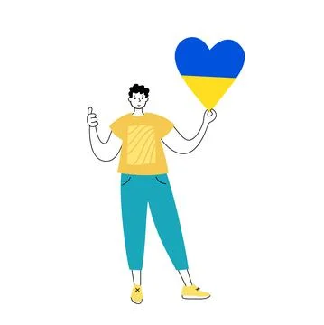 Stop war in Ukraine Stock Illustration