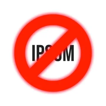 Stop warning sign icon Stock Illustration