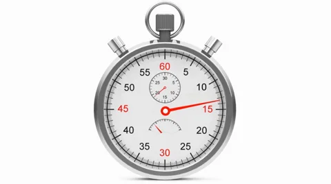 The stop watch Stock Footage 35253272