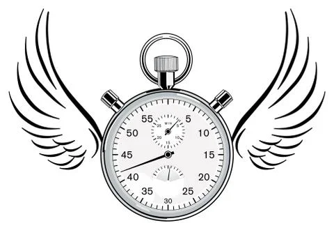 Stop-Wings Stock Illustration