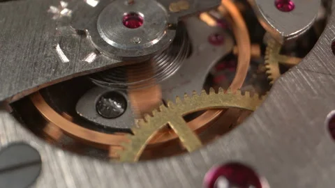 Stop working mechanical watches Vídeo Stock 121964487