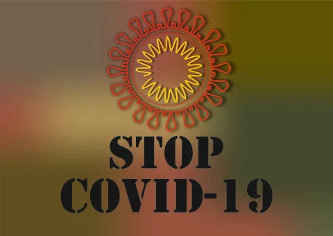 Stopcorona Stock Illustration