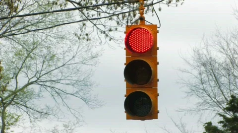 Stoplight Stock Footage 113801