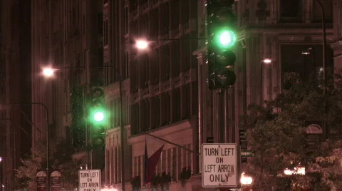 Stoplights Change Colors 스톡 동영상 333230