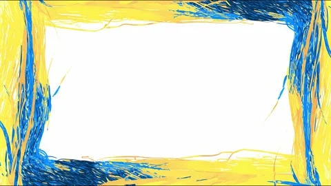 Stopmotion abstract art loop with handdrawn animation in 4k Stock Footage 315347707