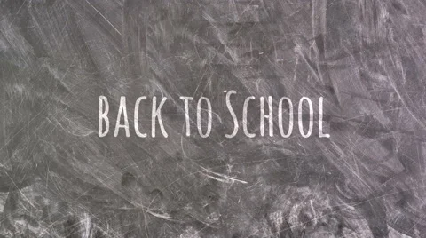 Stopmotion Back To School. Video stock 64978814