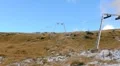 stopped ski lift pan HD Footage