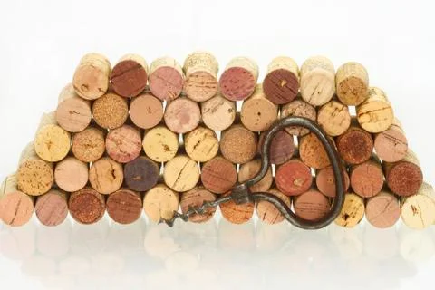 Stoppers stack Stock Photos