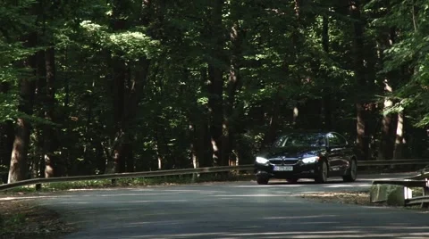 Stopping in front of the camera Video stock 46123823