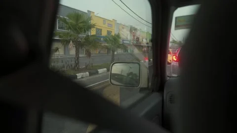 Stopping on a red light Stock Footage 237559696