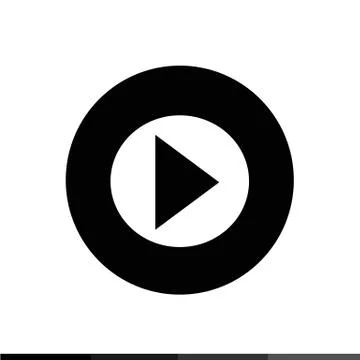 Stop,play,pause web icon illustration design Stock Illustration