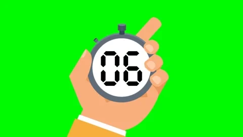 Stopwatch 60 second 動画素材 236270514