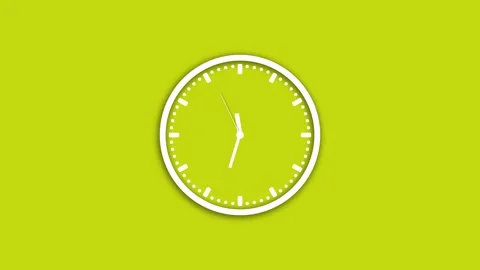 Stopwatch animated icon Clock with movin... | Stock Video | Pond5