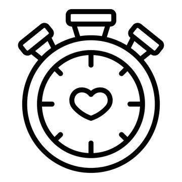 Stopwatch care icon outline vector. Company service Stock Illustration
