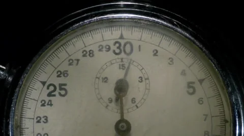 Stopwatch close Stock Footage 29680223