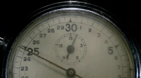 Stopwatch close Stock Footage 29680241