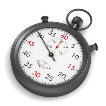 Stopwatch concept illustration Ilustração Stock